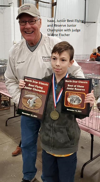 Junior best flying reserve of show Isaac Resized